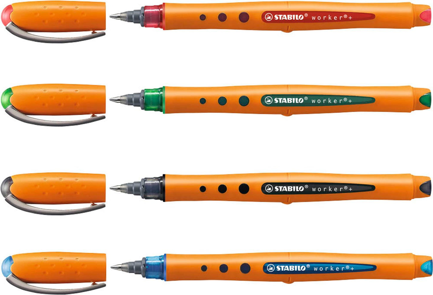 STABILO worker®+ Tintenroller orange 0,5 mm