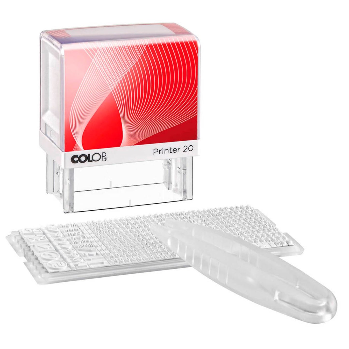 COLOP Textstempel, individualisierbar Printer 20/1 selbstfärbend schwarz ohne Logo | 605175