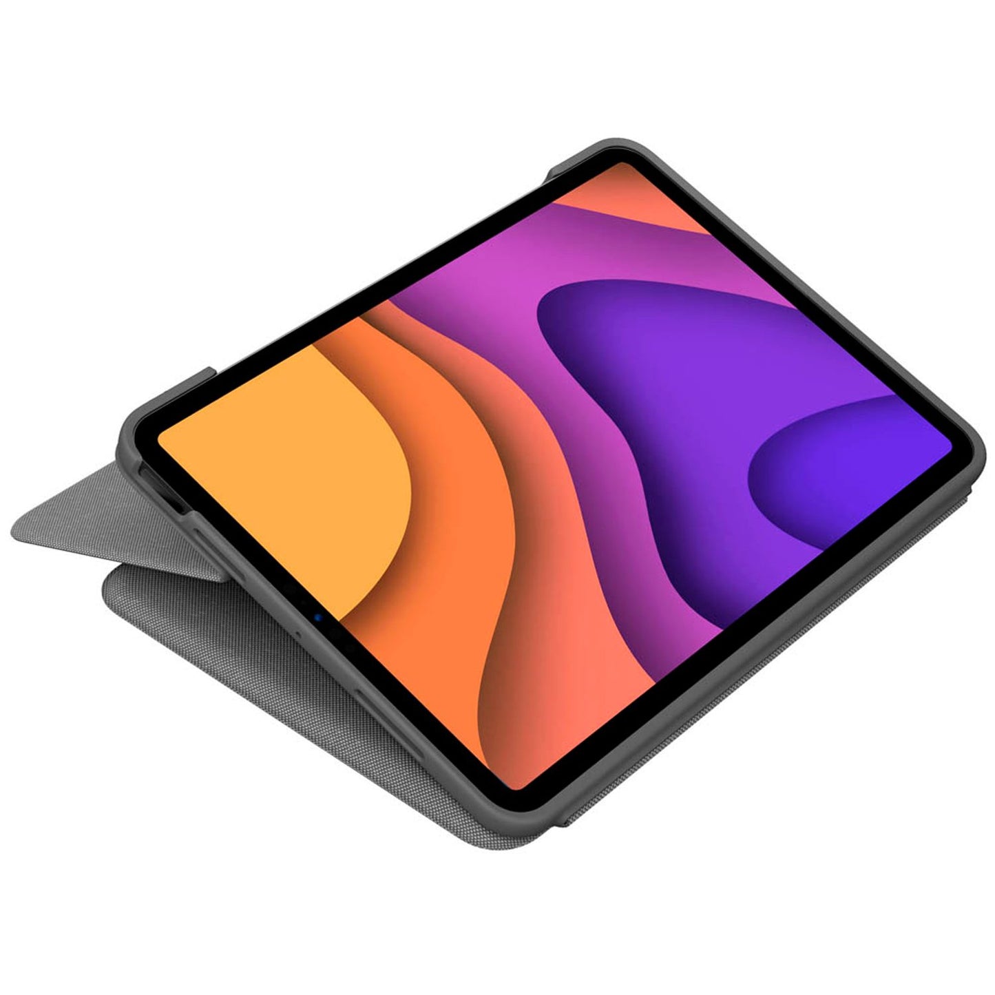 Logitech FOLIO TOUCH Tablet-Tastatur grau geeignet für Apple iPad Air 4. Gen (2020), Apple iPad Air 5. Gen (2022) | 920-009956