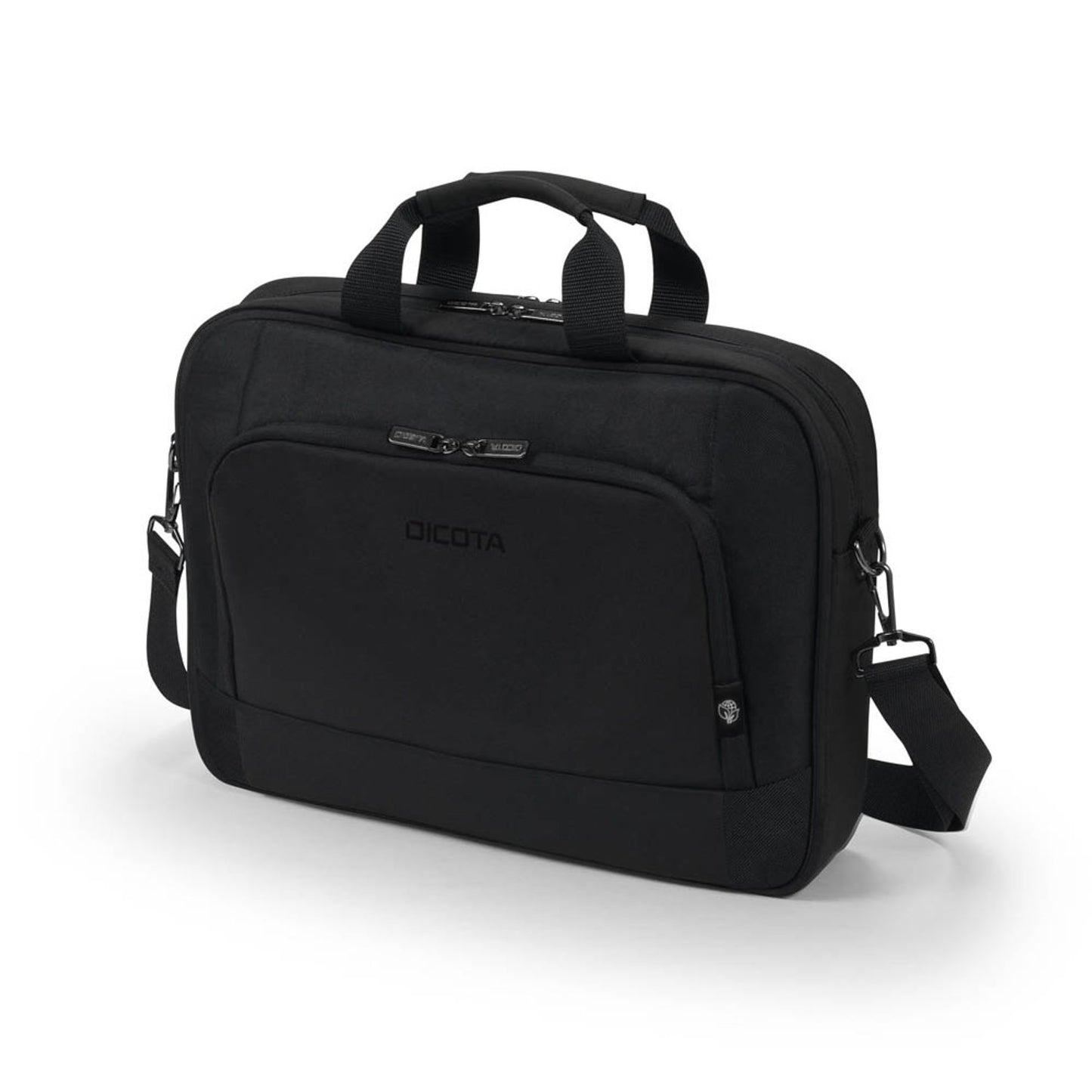 DICOTA Laptoptasche Eco Top Traveller BASE Kunstfaser schwarz bis 44,0 cm (17,3 Zoll) | D31671-RPET
