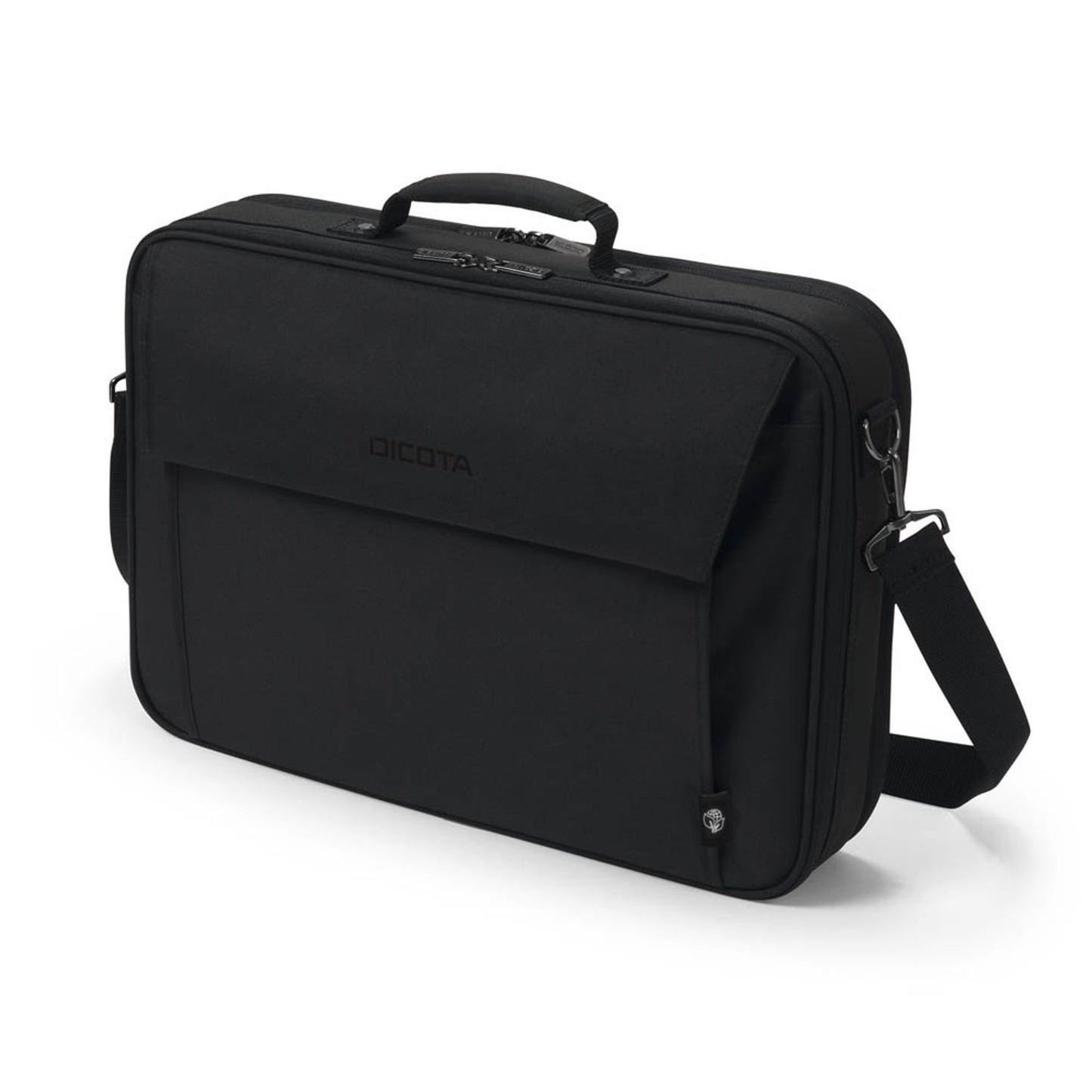 DICOTA Laptoptasche Eco Multi Plus BASE Kunstfaser schwarz bis 39,6 cm (15,6 Zoll) | D30491-RPET