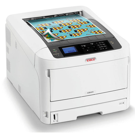 OKI C844dnw Farb-Laserdrucker grau | 47074304