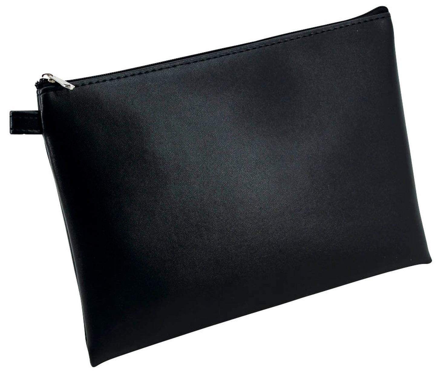 Alassio Reißverschlussbeutel schwarz Leder, 1 St.