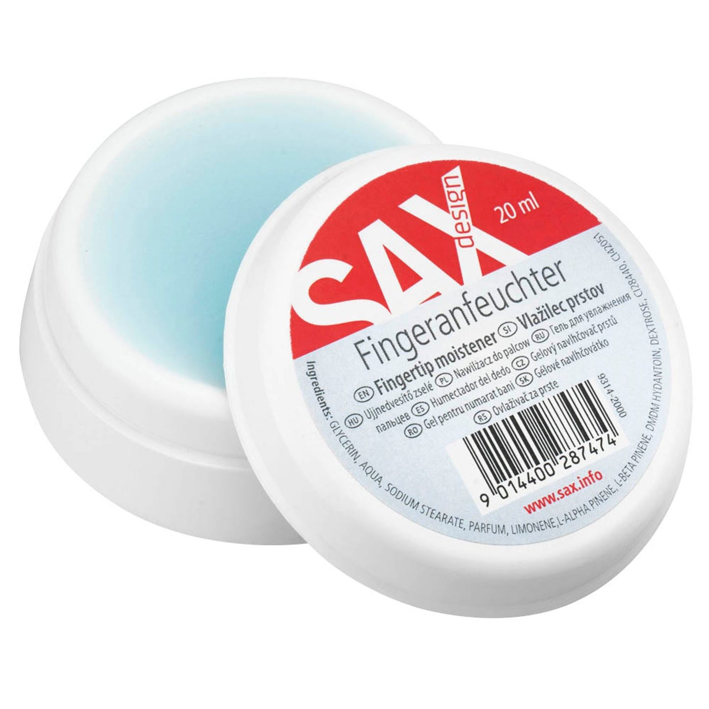 sax design Fingeranfeuchter 20,0 ml | 9314-2000