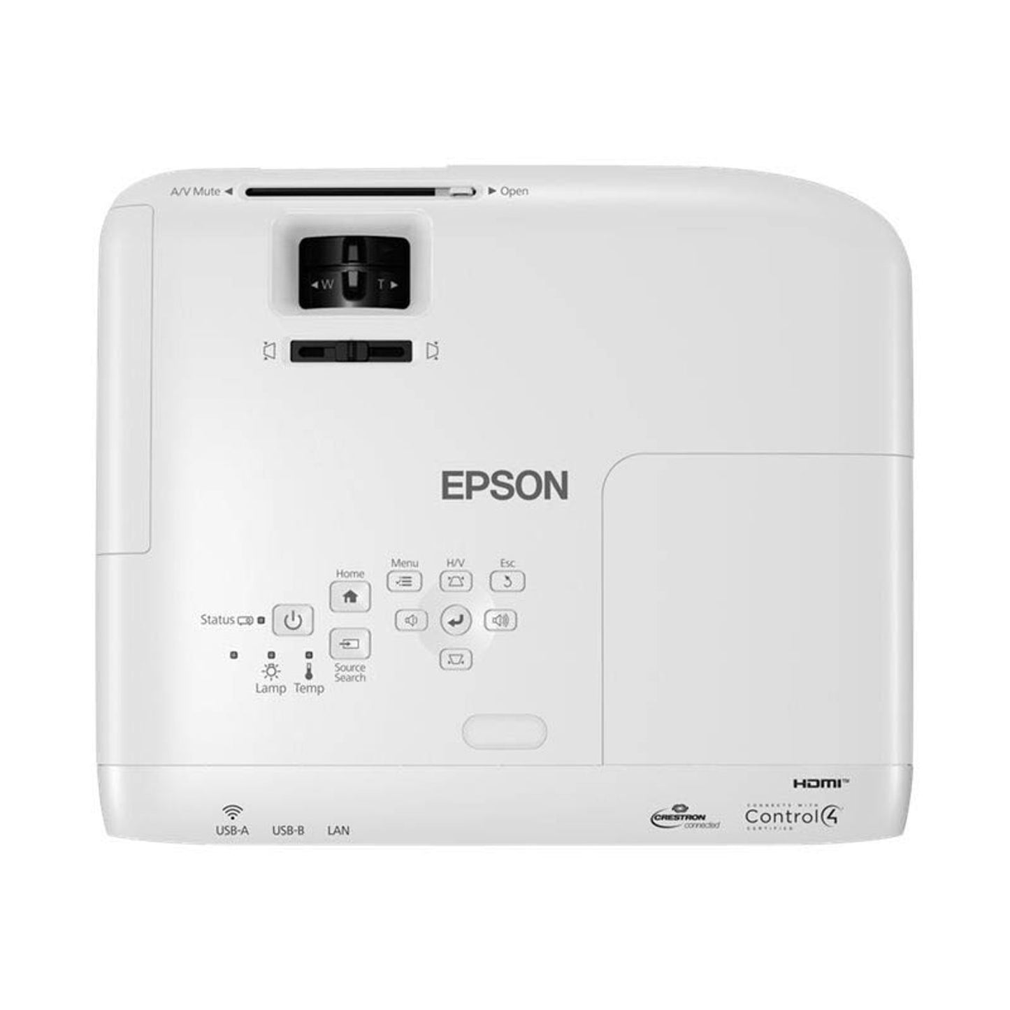 EPSON EB-W49, 3LCD Kurzdistanz-Beamer, 3.800 Lumen | V11H983040