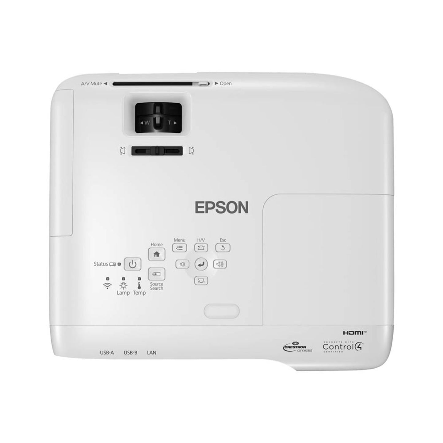 EPSON EB-992F, 3LCD Kurzdistanz-Beamer, 4.000 Lumen | V11H988040