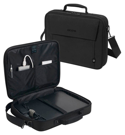 DICOTA Laptoptasche Eco Multi BASE Kunstfaser schwarz