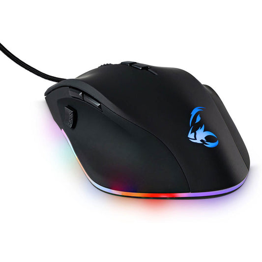 MediaRange Gaming Maus kabelgebunden schwarz | MRGS203