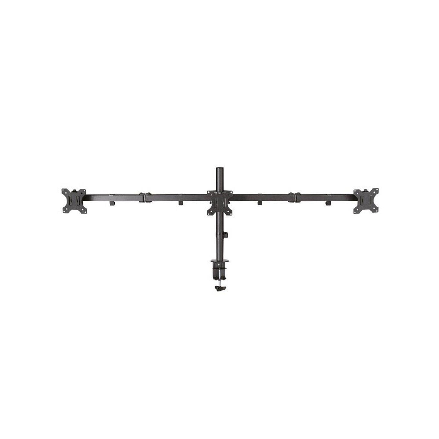 Neomounts Monitor-Halterung schwarz für 3 Monitore, Tischklemme, Tischbohrung | FPMA-D550D3BLACK