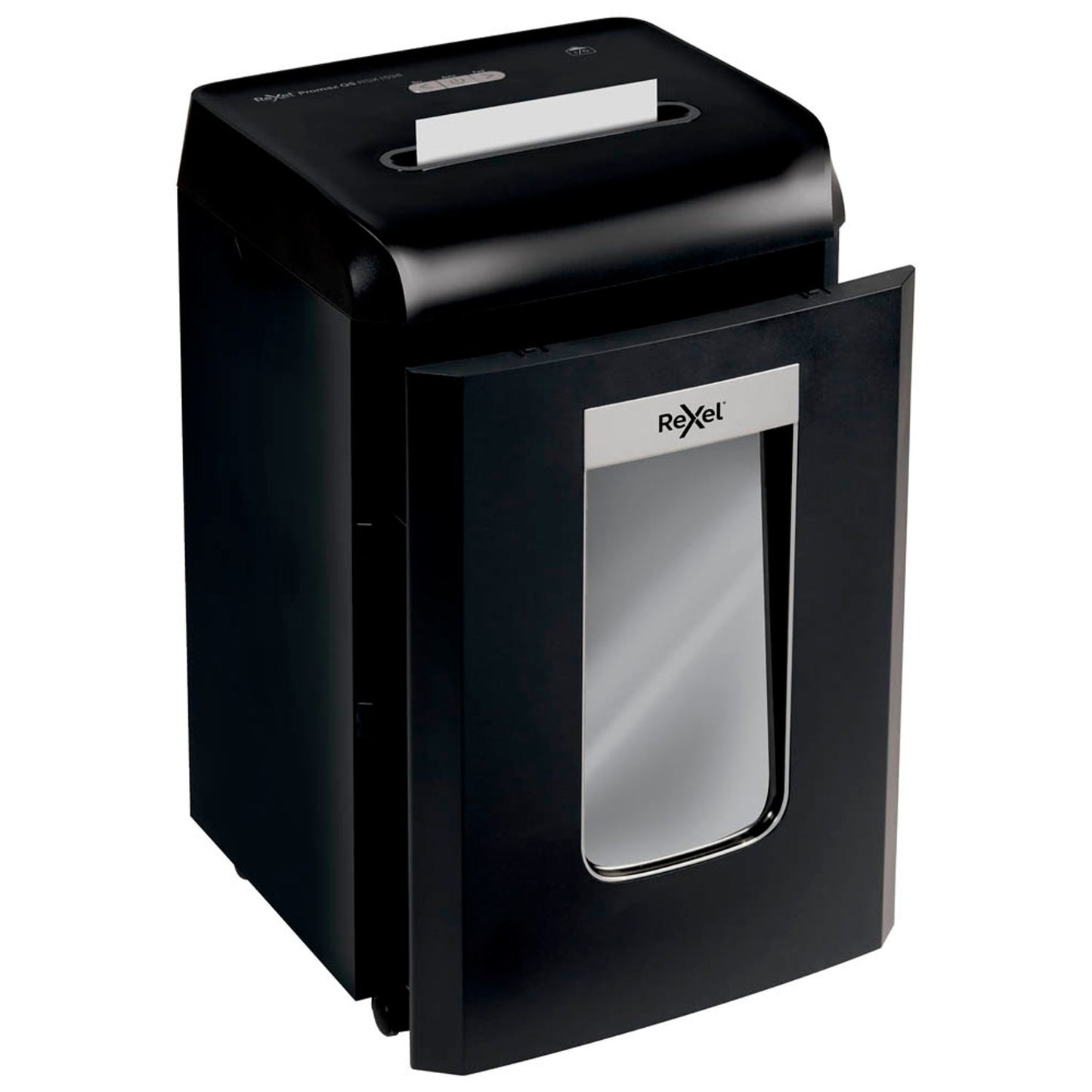 Rexel ProMax RSX1538 Aktenvernichter mit Partikelschnitt P-4, 4 x 40 mm, bis , schwarz | 2104587EU