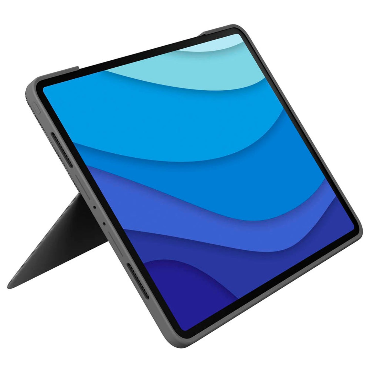 Logitech COMBO TOUCH Tablet-Tastatur grau geeignet für Apple iPad Pro 12,9" 5. Gen (2021), Apple iPad Pro 12,9" 6. Gen (2022) | 920-010208