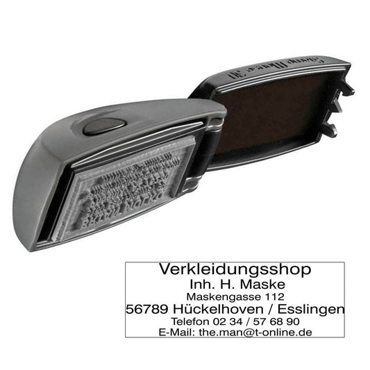 COLOP Textstempel, individualisierbar EOS Stamp Mouse 30 selbstfärbend