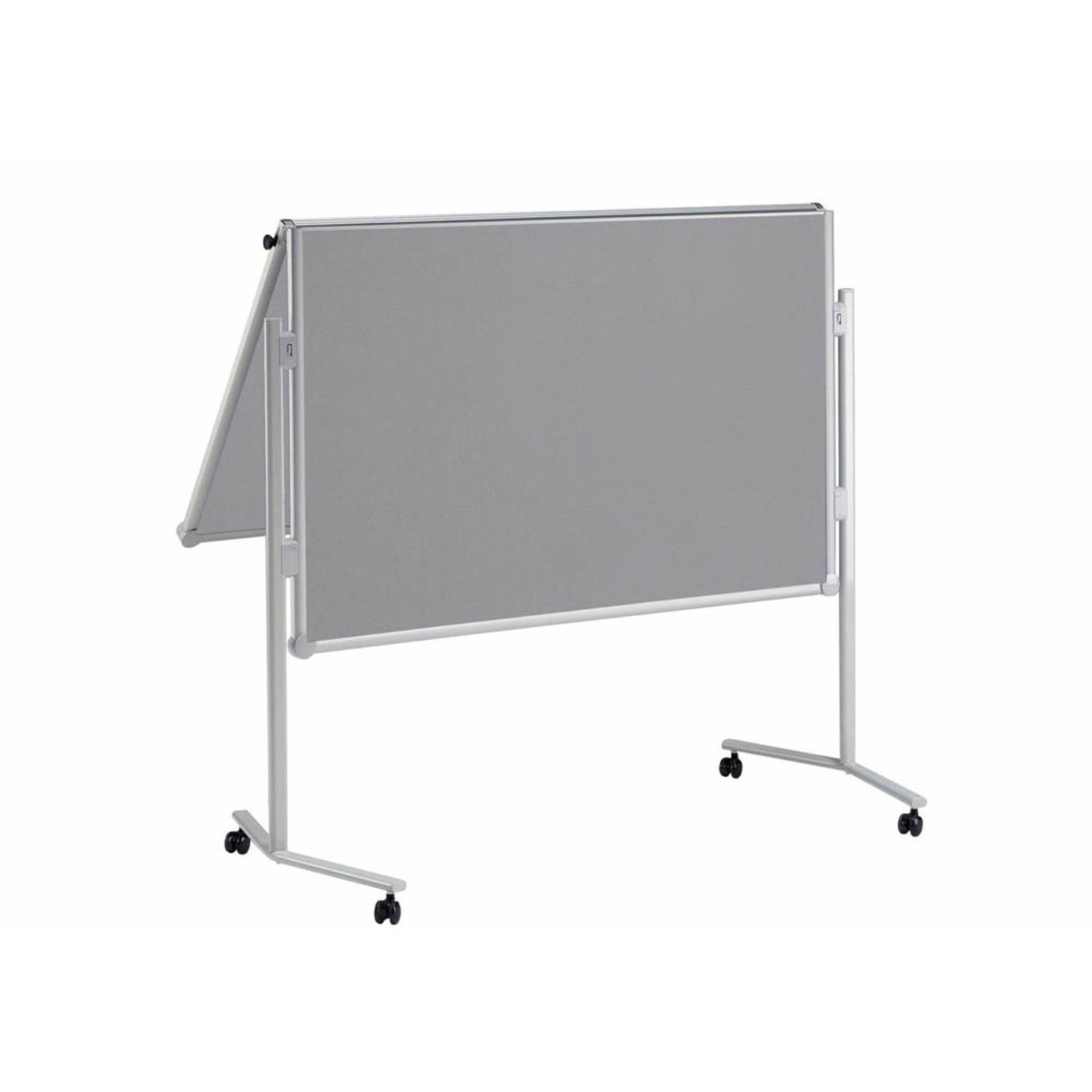 MAUL AKTION: Moderationswand professionell, klappbar 120,0 x 150,0 cm grau + GRATIS Moderations-Starter-Set, bestehend aus je 120 Moderationskarten Ø 9,5 cm, Ø 13,5 cm, 9,5 x 20,0 cm, 200 Signal-Nadeln | 6408282