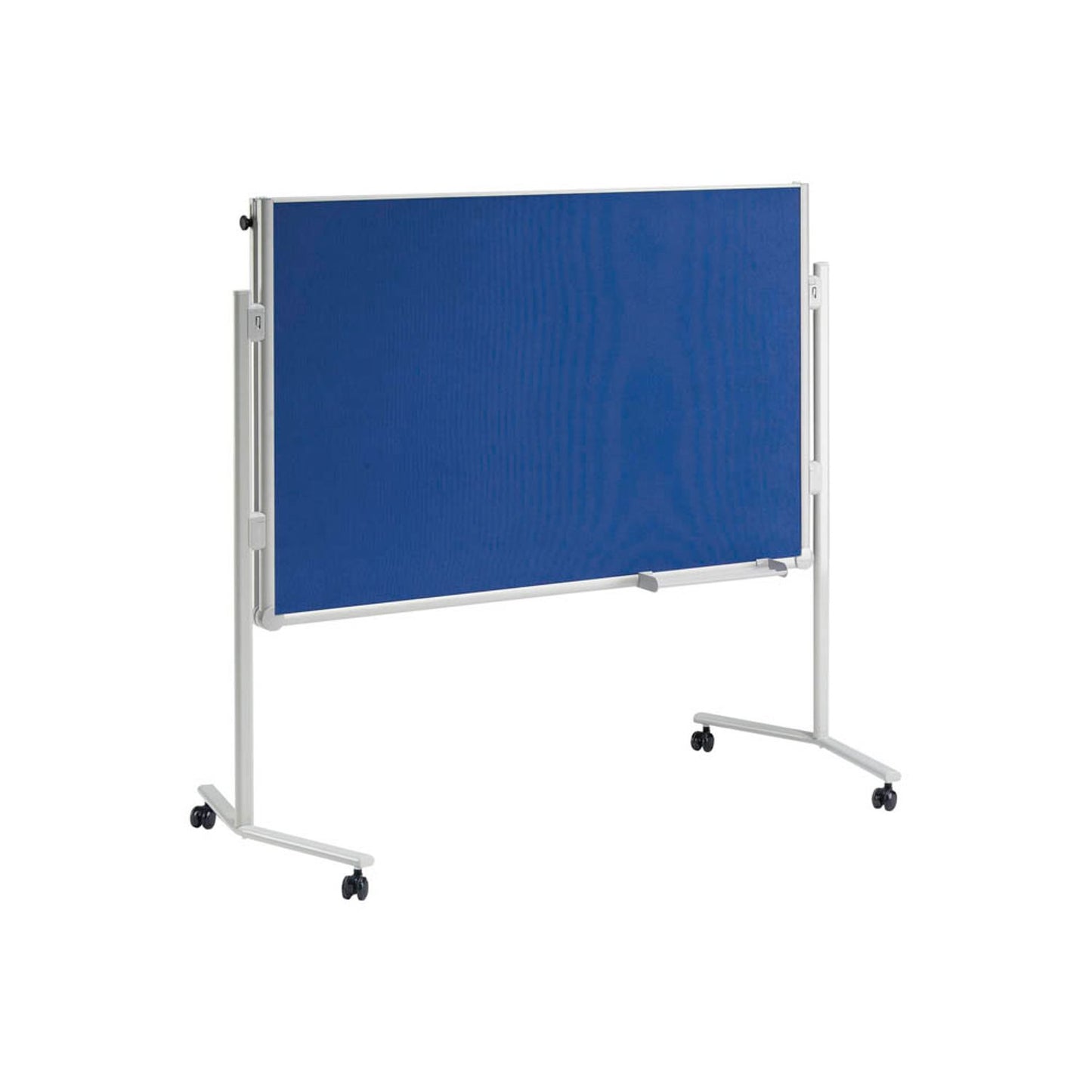 MAUL Moderationswand professionell, klappbar 120,0 x 150,0 cm blau | 6380682