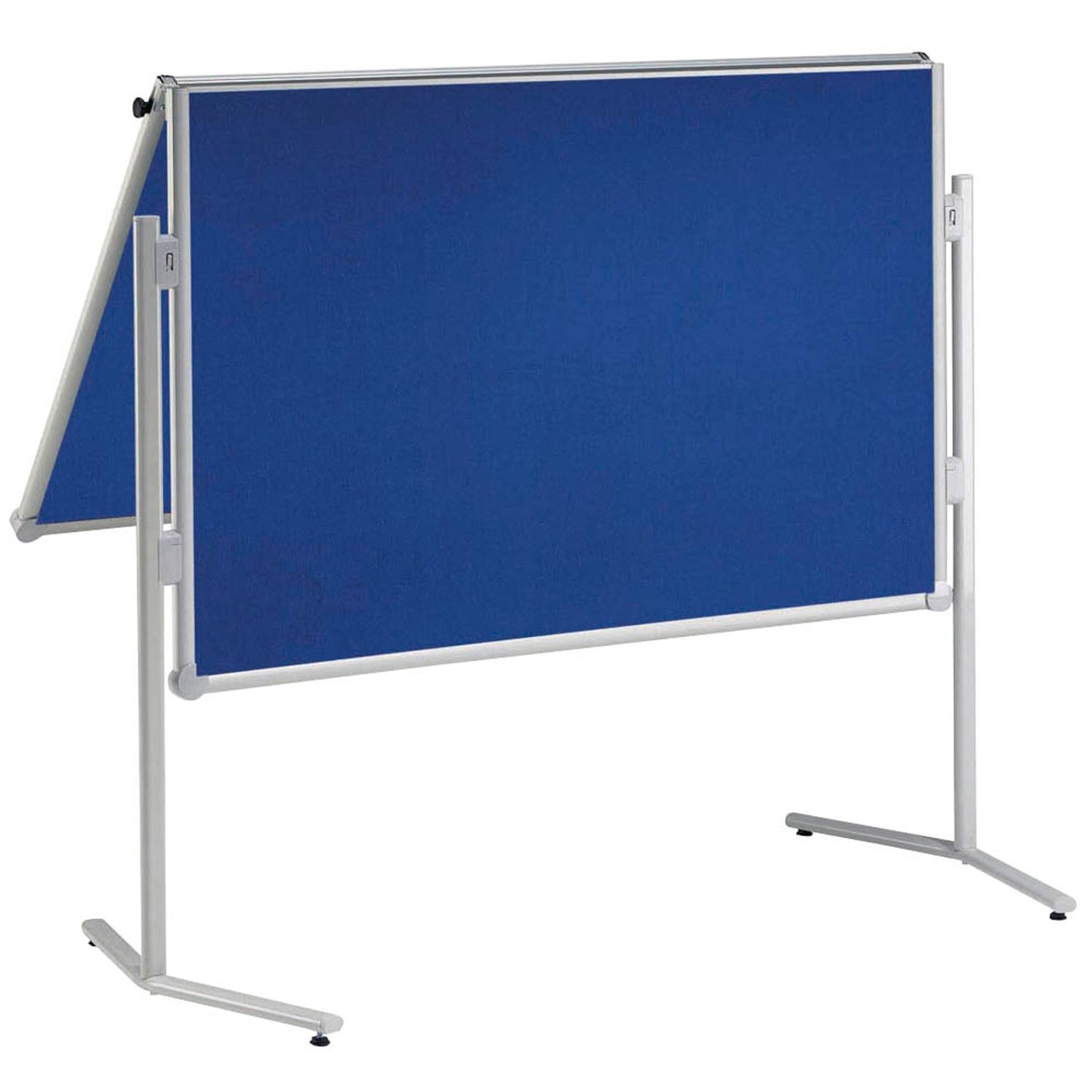 MAUL Moderationswand professionell, klappbar 120,0 x 150,0 cm blau | 6380682