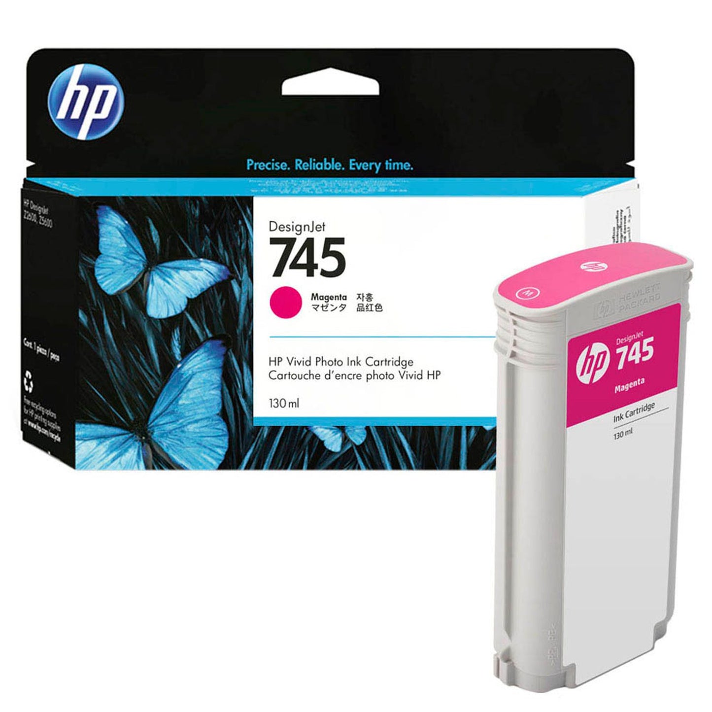 HP 745 () magenta Druckerpatrone | F9J95A