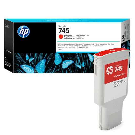 HP 745 () chromatisches rot Druckerpatrone | F9K06A