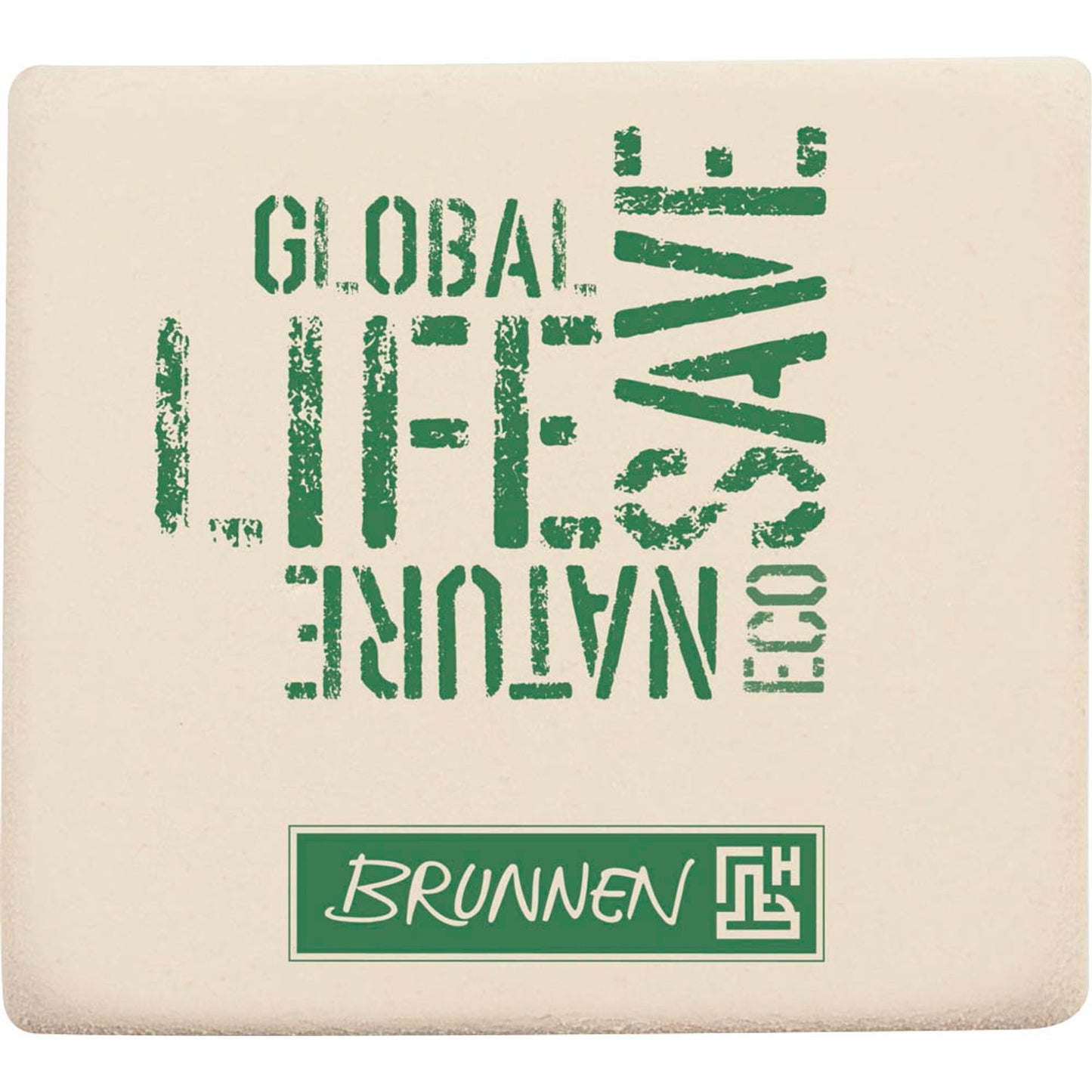 BRUNNEN Radiergummi weiß | 1029966