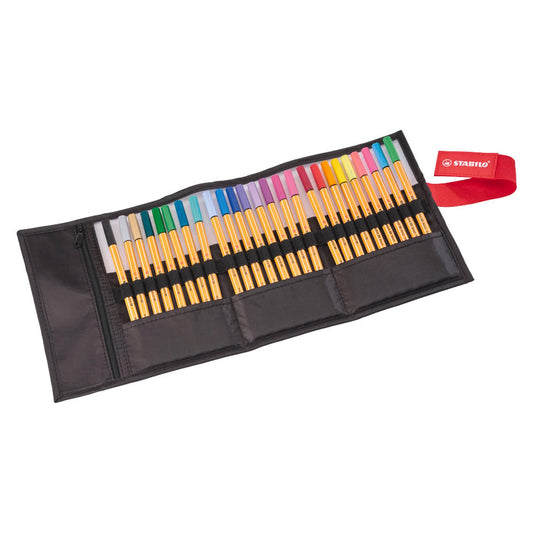 STABILO Point 88 ARTY Edition Fineliner farbsortiert 0,4 mm | 8825-071-20 | 1 Pack = 25 St.