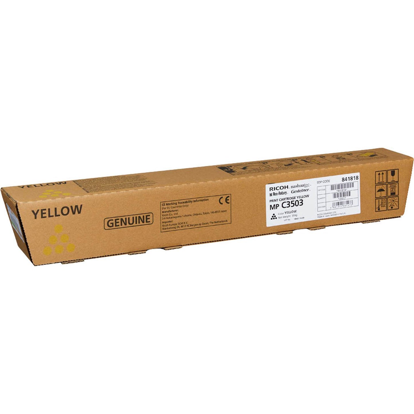 RICOH Type MP C3503/3004 gelb Toner | 841818