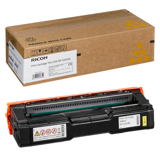 RICOH Type SP C252HE gelb Toner | 407719