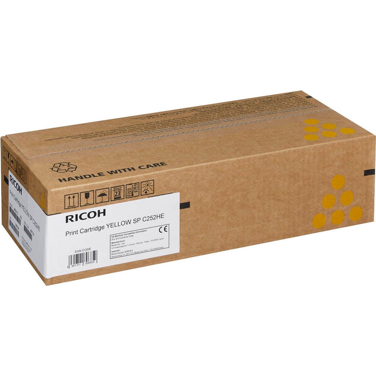 RICOH Type SP C252HE gelb Toner | 407719