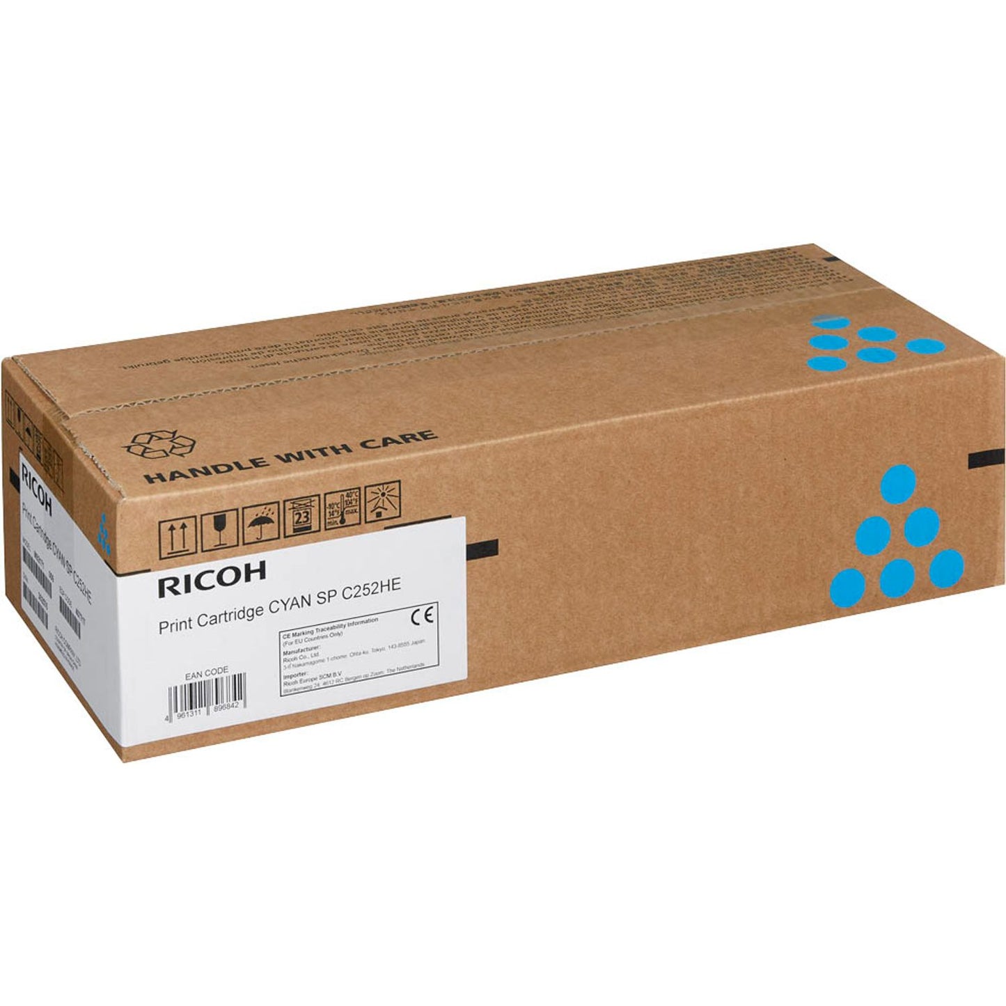 RICOH Type SP C252HE cyan Toner | 407717