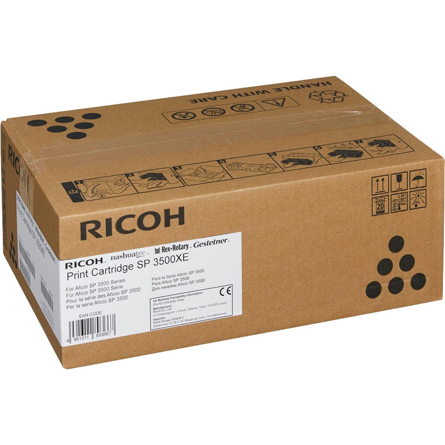 RICOH Type SP 3500XE schwarz Toner | 407646