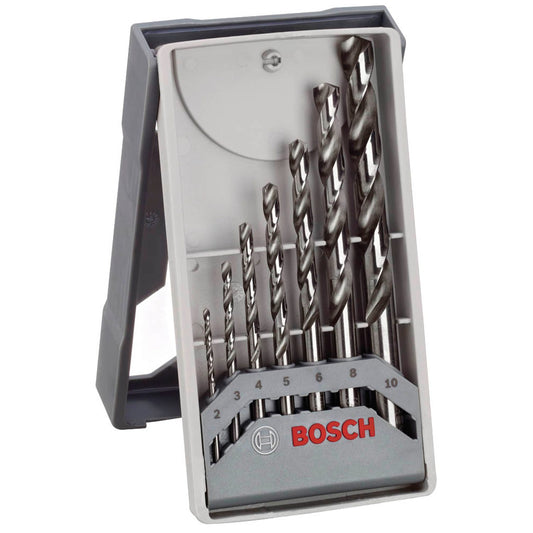 BOSCH HSS-G Mini X-Line Pro Metallbohrer-Set, 7-teilig | 2608589295
