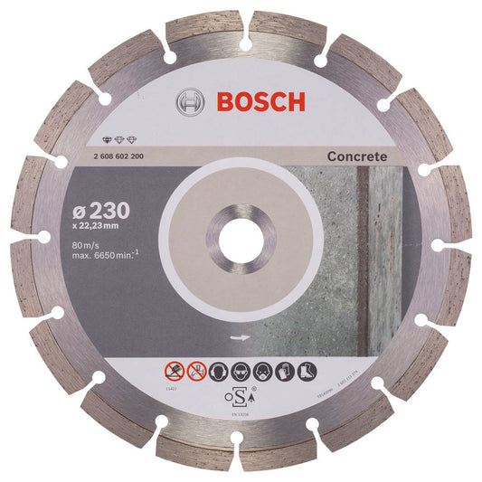 BOSCH Diamant-Trennscheibe Standard for Concrete | 2608602200
