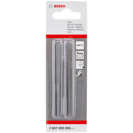BOSCH Hobelmesser für Handhobel | 2607000096 | 1 Pack = 2 St.