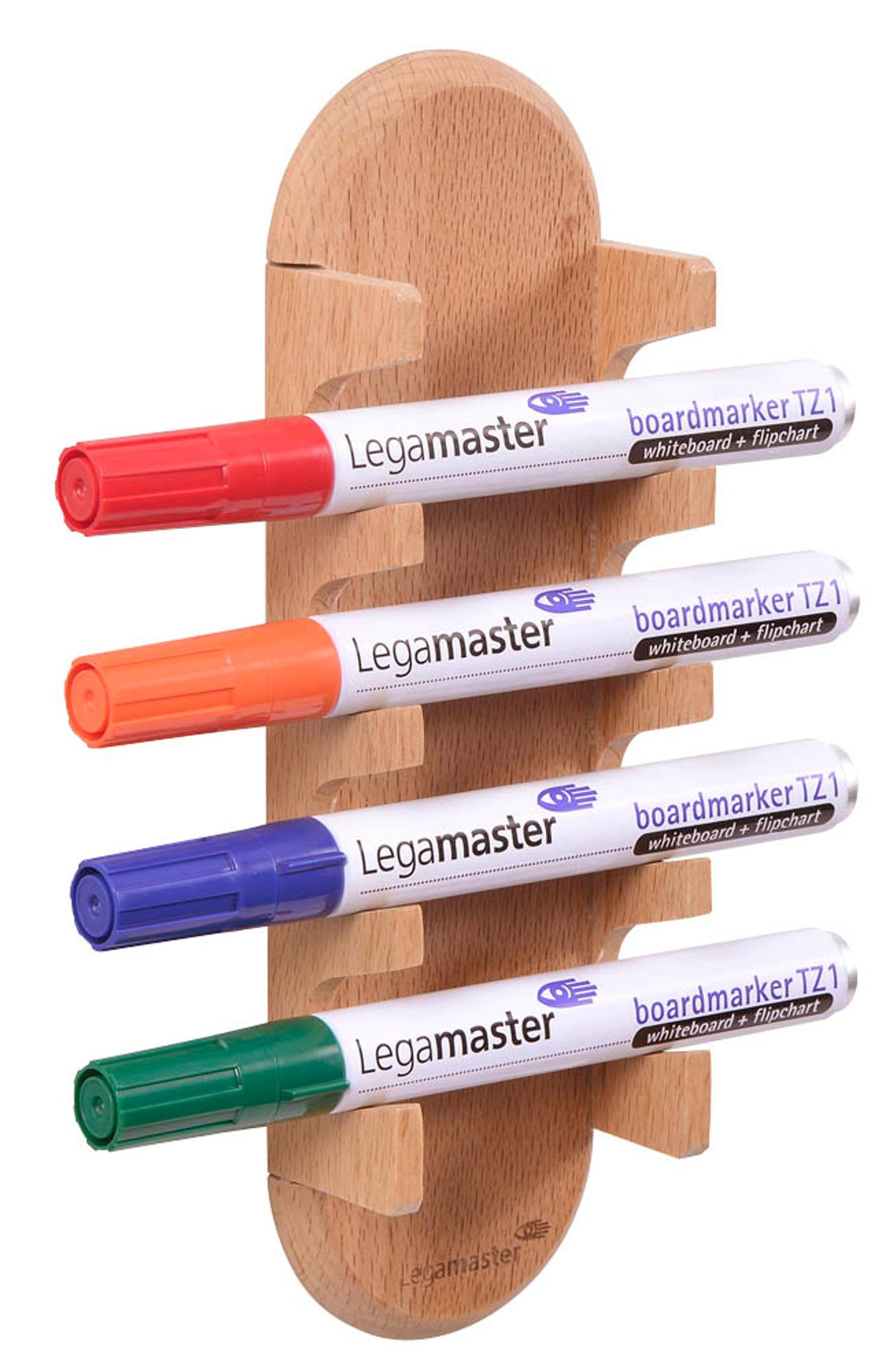 Legamaster magnetischer Stiftehalter WOODEN braun Holz