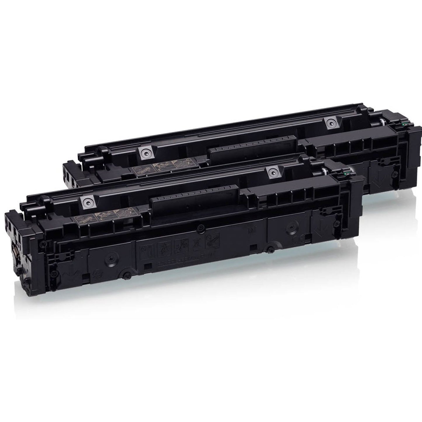 KMP H-T215DX schwarz Toner kompatibel zu HP 201X (CF400XD), 2er-Set | 2536,3021 | 1 Pack = 2 St.