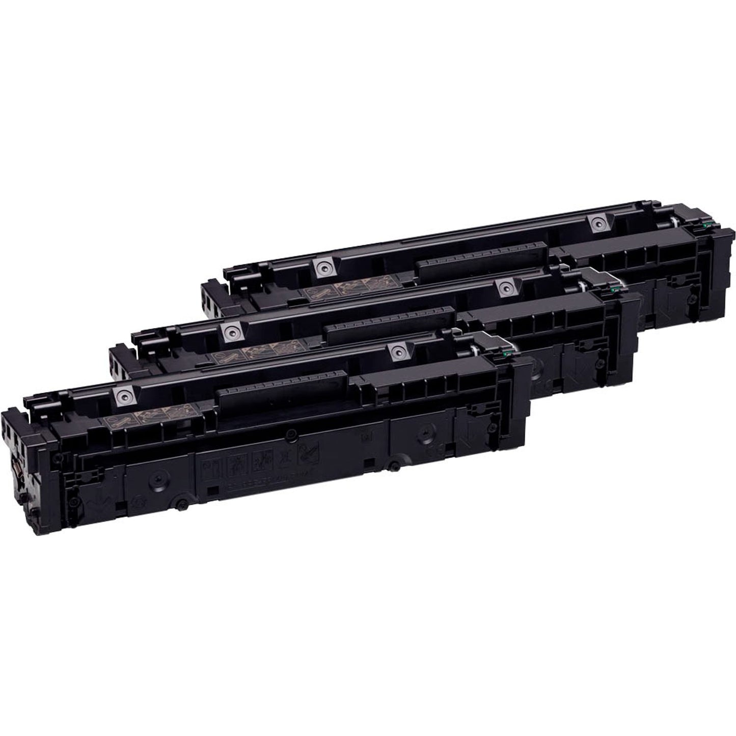 KMP H-T215VX cyan, magenta, gelb Toner kompatibel zu HP 201X (CF253XM), 3er-Set | 2536,3030 | 1 Pack = 3 St.