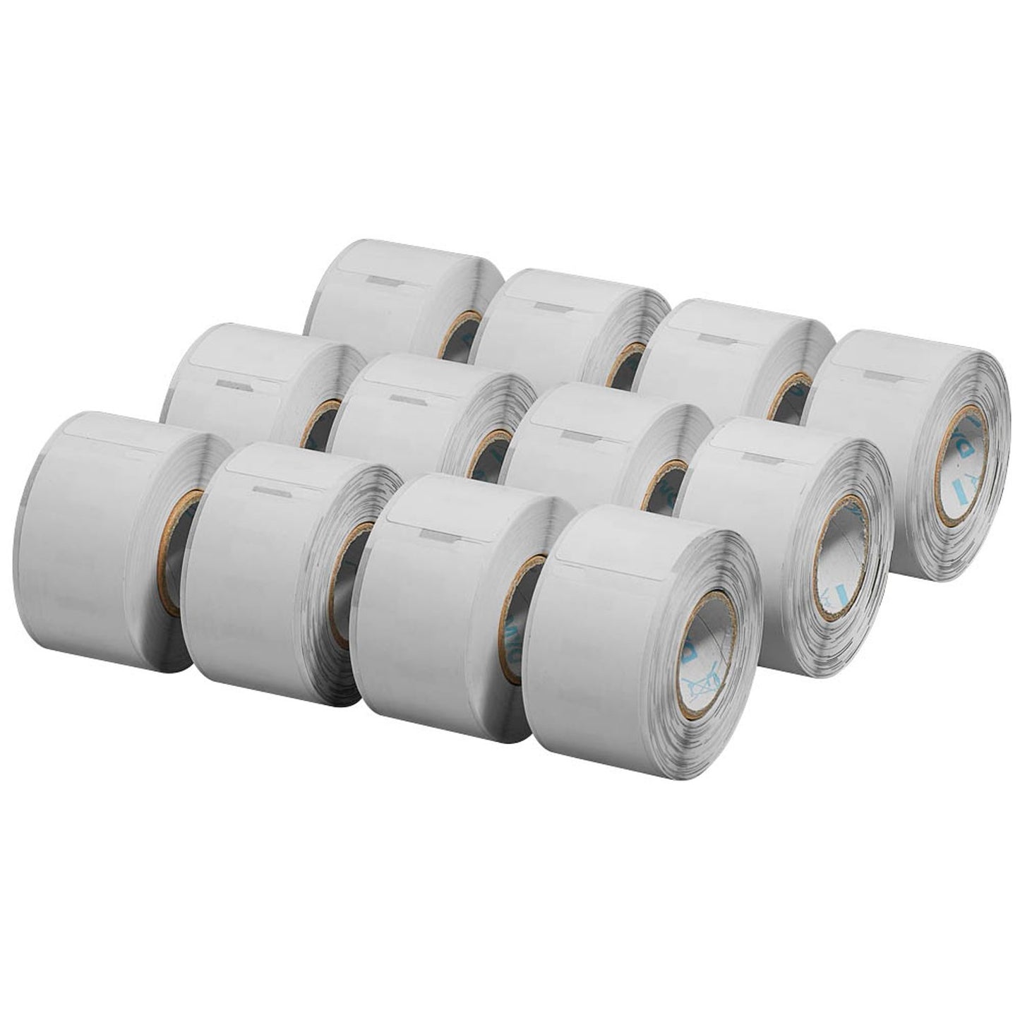 DYMO Etikettenrollen für Etikettendrucker S0722370 weiß, 28,0 x 89,0 mm, 12 x 130 Etiketten | 2093091 | 1 Pack = 12x 130 Etiketten