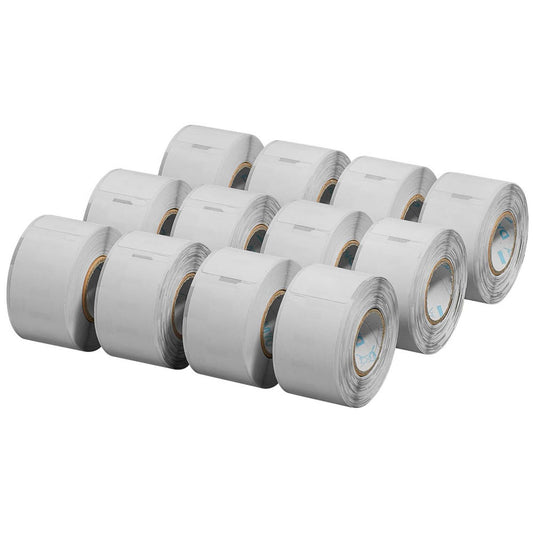 DYMO Etikettenrollen für Etikettendrucker S0722370 weiß, 28,0 x 89,0 mm, 12 x 130 Etiketten | 2093091 | 1 Pack = 12x 130 Etiketten