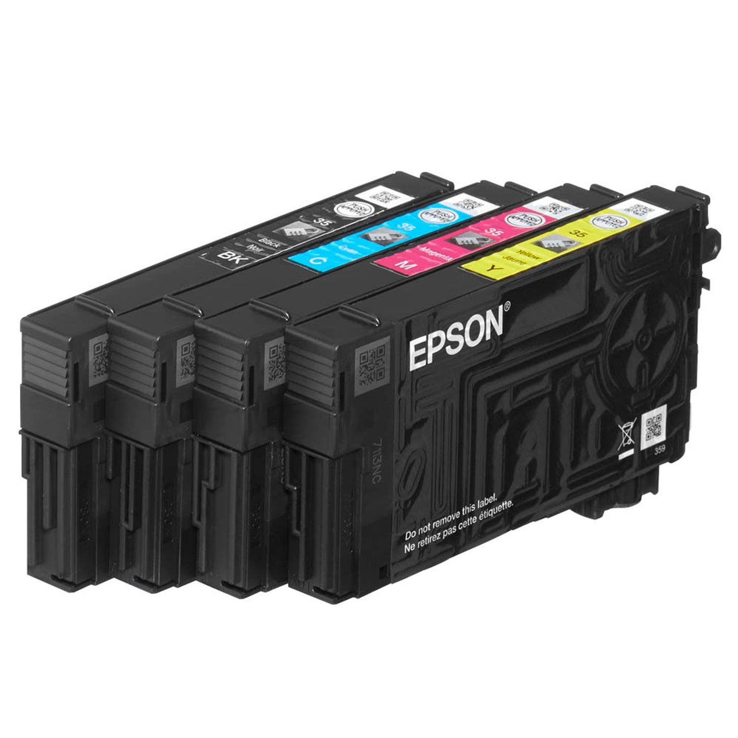 EPSON 35 / T3586 schwarz, cyan, magenta, gelb Druckerpatronen, 4er-Set | C13T35864010 | 1 Pack = 4 St.