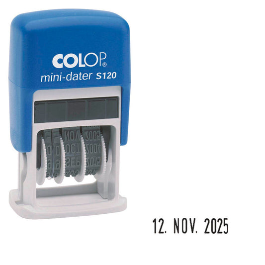 COLOP Datumstempel Mini-Dater S 120 selbstfärbend schwarz | 104689