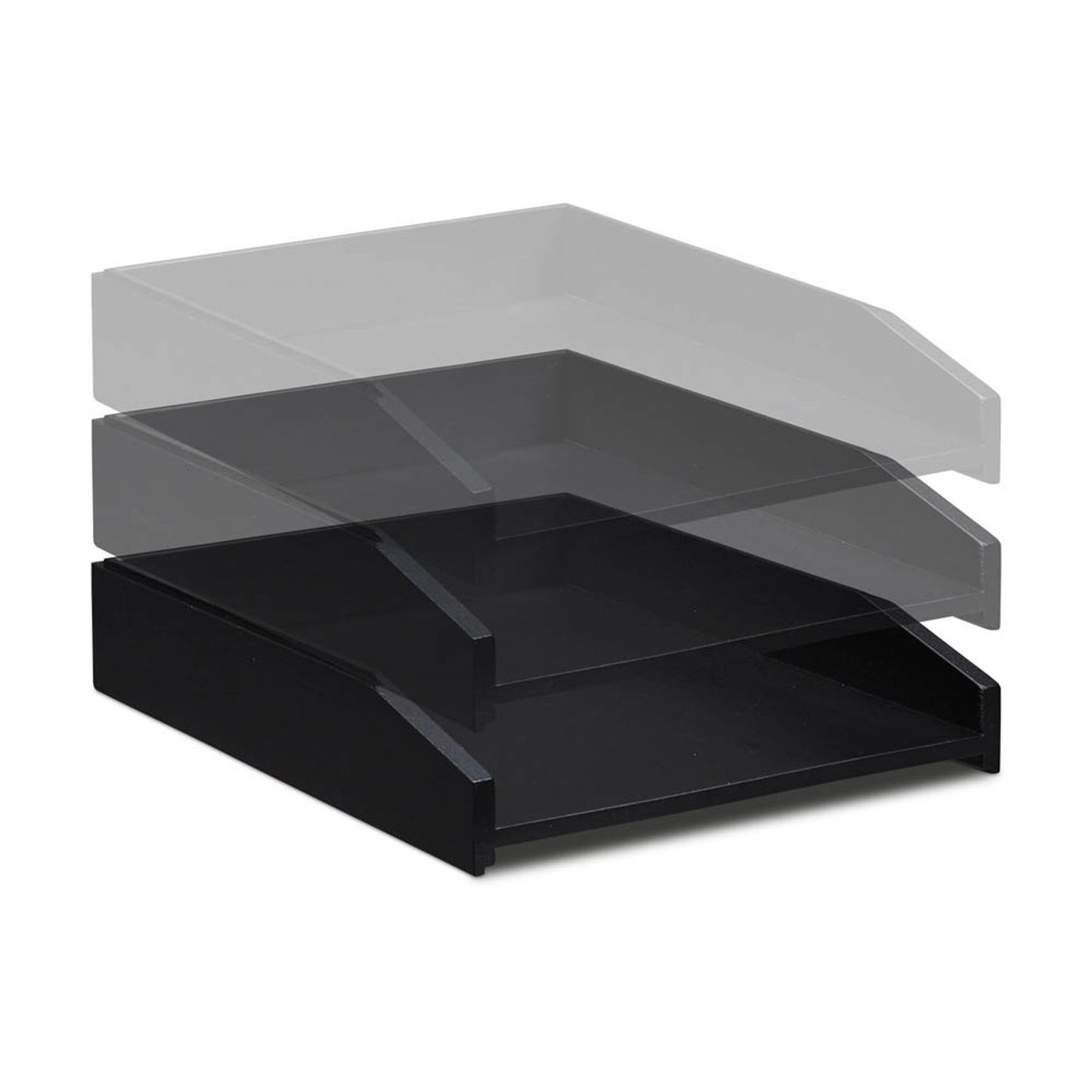 relaxdays Briefablage schwarz | 10026983_0