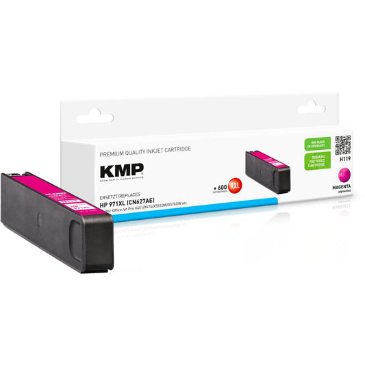 KMP H119 magenta Druckerpatrone kompatibel zu HP 971XL (CN627AE) | 1903,4006