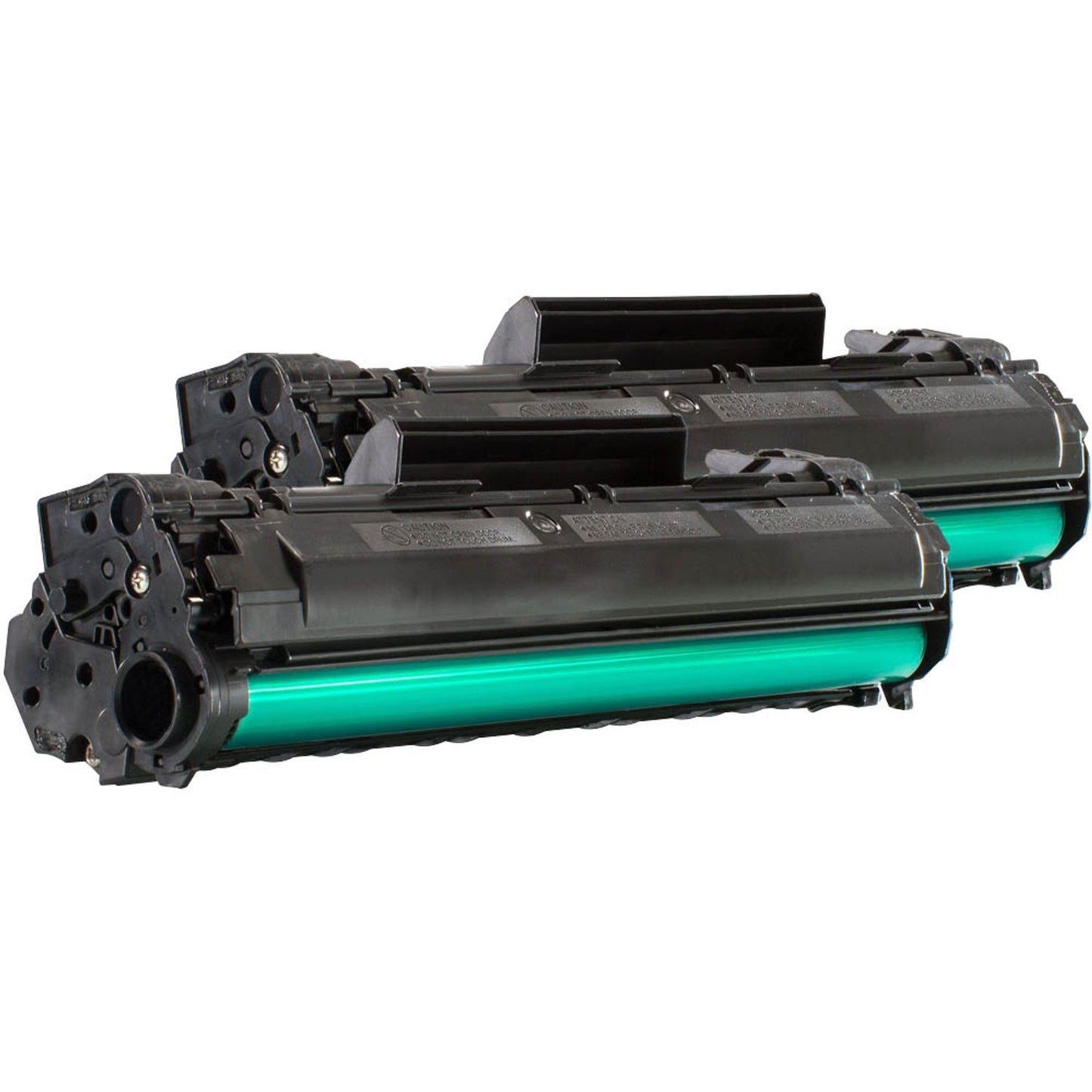 KMP H-T154D schwarz Toner kompatibel zu HP 85A; Canon 725(CE285AD; 3484B002), 2er-Set | 1229,0021 | 1 Pack = 2 St.