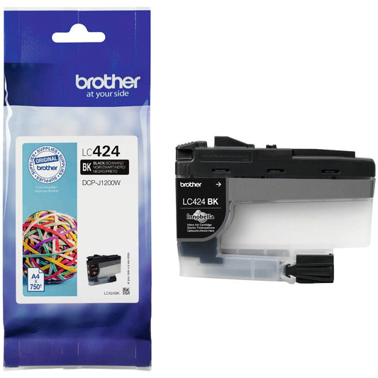 brother LC-424BK schwarz Druckerpatrone | LC424BK