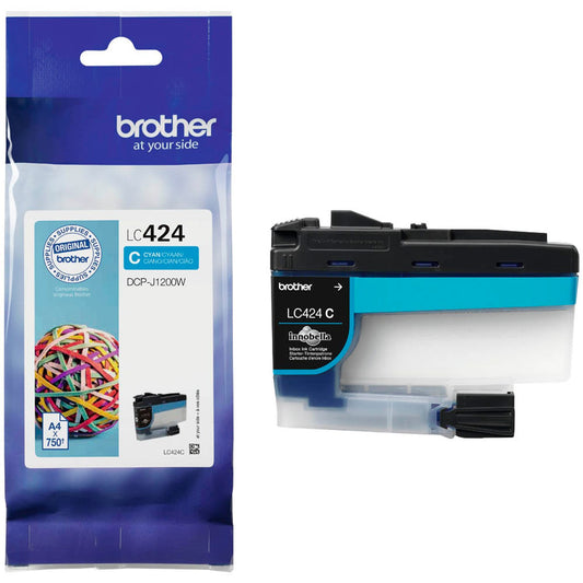 brother LC-424C cyan Druckerpatrone | LC424C