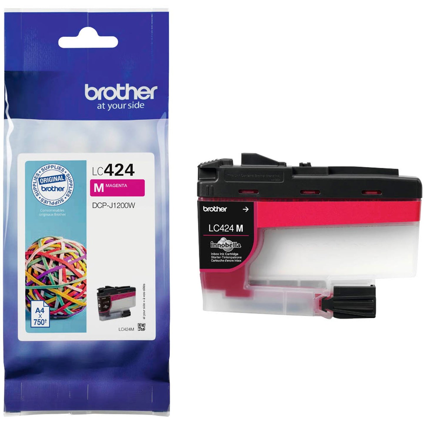 brother LC-424M magenta Druckerpatrone | LC424M