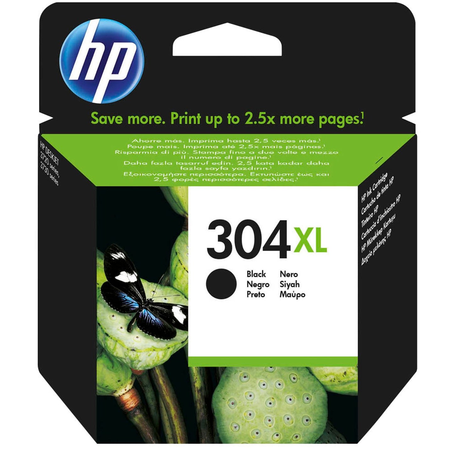 HP 304XL () schwarz Druckerpatrone | N9K08AE