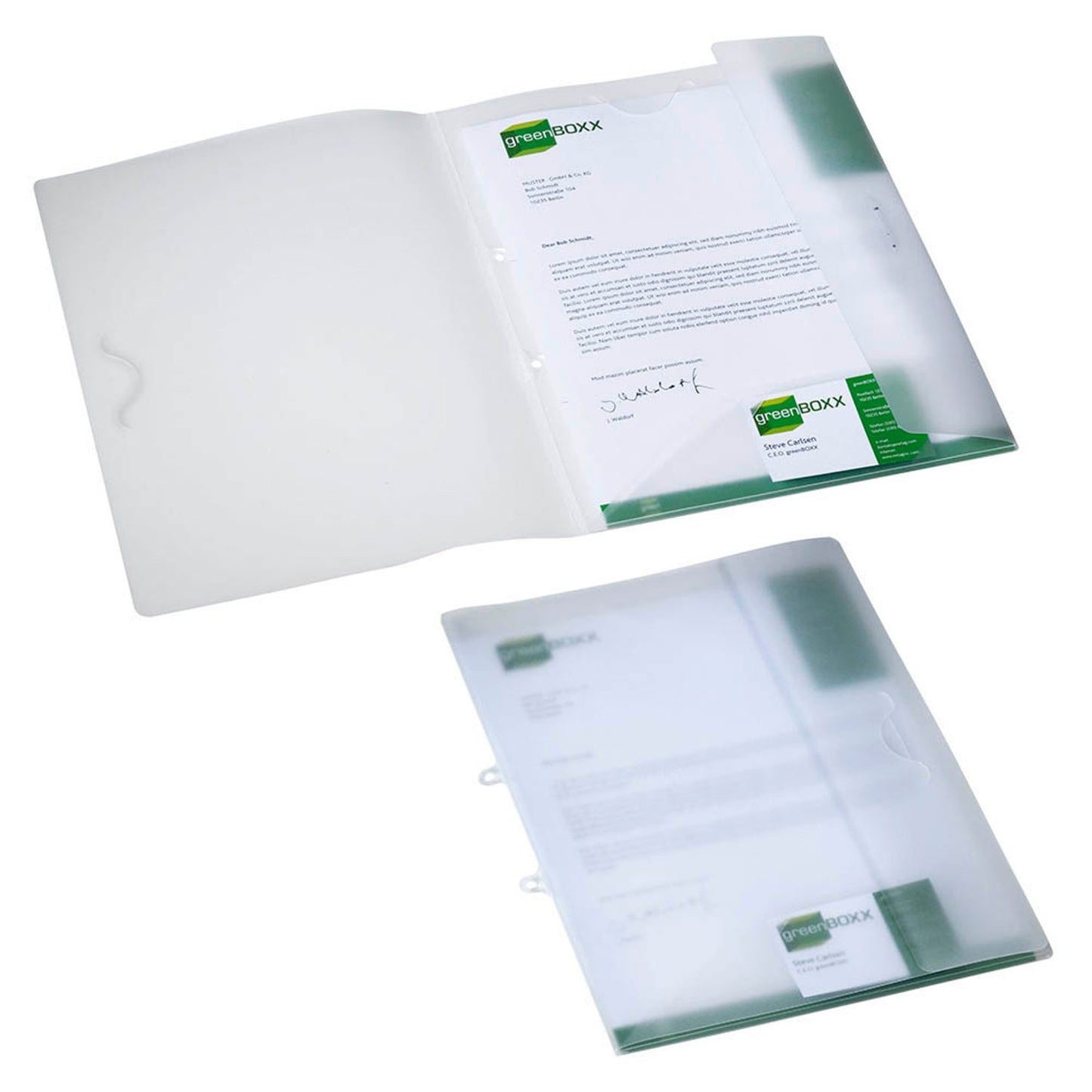 DURABLE Angebotsmappe MULTIFILE DIN A4 transparent | 253319