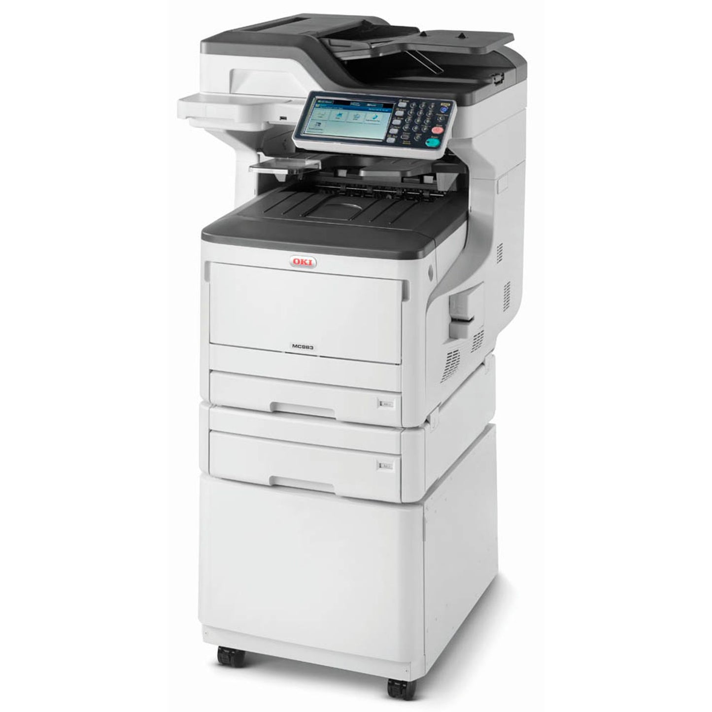 OKI MC883dnct 4 in 1 Farblaser-Multifunktionsdrucker weiß | 9006108