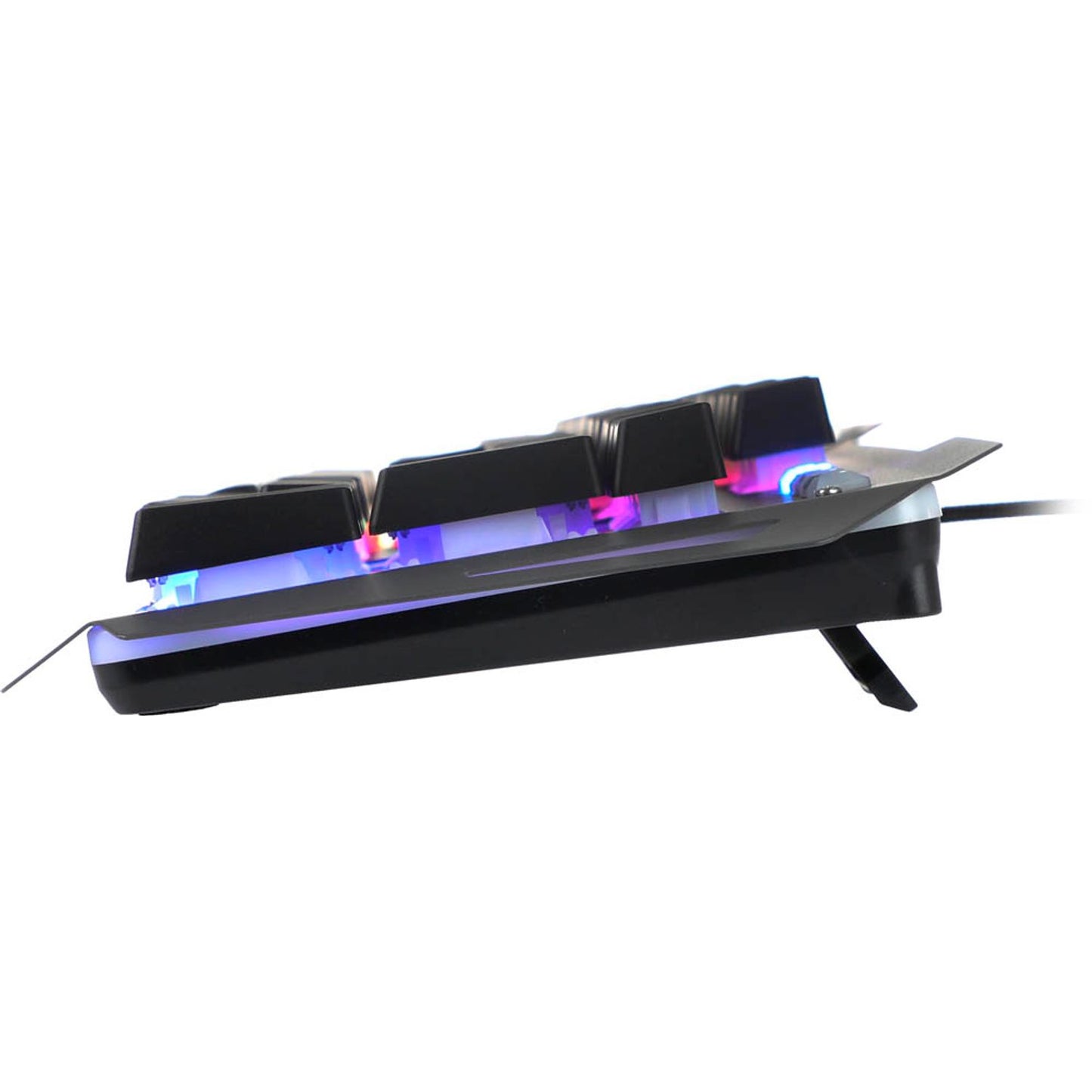 speedlink LUNERA Metal Rainbow Gaming-Tastatur grau, schwarz | SL-670006-BK