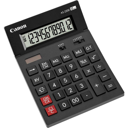 Canon AS-2200 Tischrechner schwarz | 4584B001AB