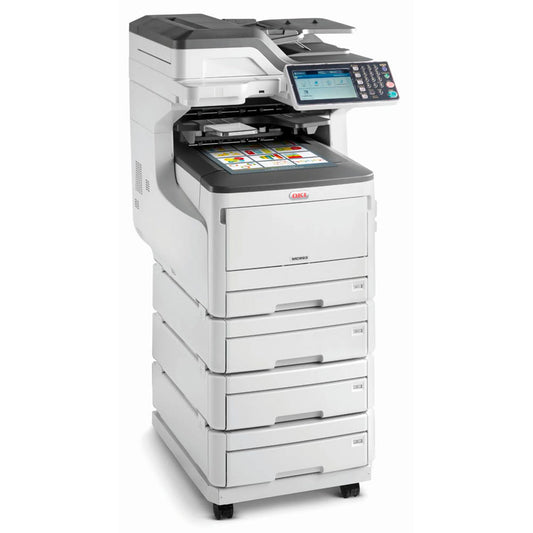 OKI MC883dnv 4 in 1 Farblaser-Multifunktionsdrucker weiß | 9006109
